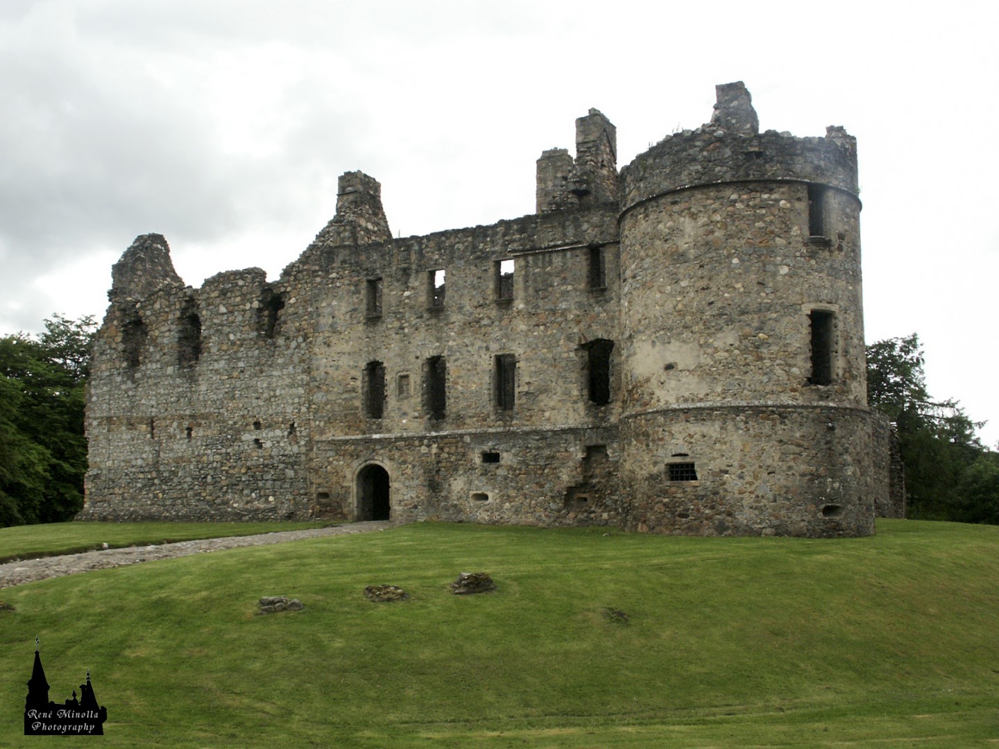 Balvenie Castle, Dufftown, Keith, Schottland